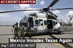Mexican Helicopter Mistakes Airports, Lands in Texas
