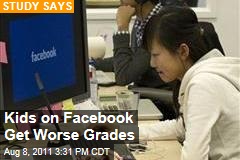 Education and Technology: Kids on Facebook Get Worse Grades