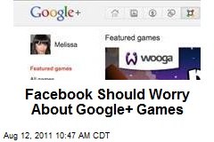 Facebook Should Worry About Google+ Games