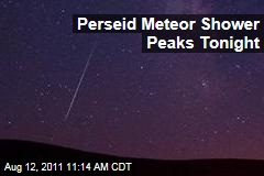 Perseid Meteor Shower Peaks Overnight Friday