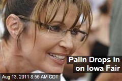 Sarah Palin Hits Iowa State Fair as GOP Candidates Descend on Ames