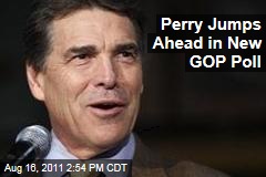 Rick Perry Leads GOP Rasmussen Poll; Mitt Romney, Michele Bachmann Trail