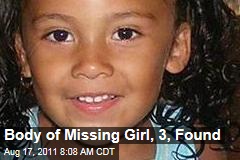 Breeann Rodriguez Body Found: Authorities Believe Remains Belong to Missing 3-Year-Old