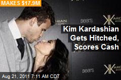 Kim Kardashian Gets Hitched, Scores Cash