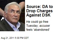 Source: Manhattan DA to Drop Charges Against Dominique Strauss-Kahn