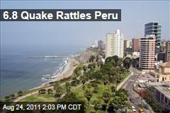 6.8 Earthquake Rattles Peru