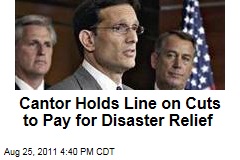 Hurricane Irene Damage Costs Should Be Paid With Budget Cuts: House Majority Leader Eric Cantor