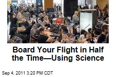 Physicist Devises Model for Boarding Airplane in Half the Time