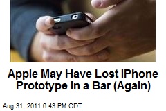 Apple May Have Lost iPhone Prototype in a Bar (Again)