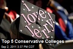 Top 5 Conservative Colleges