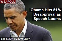 President Obama Approval Ratings: Obama Sees 51% Disapproval As Jobs Speech Nears