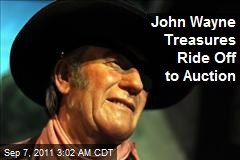 John Wayne Treasures Ride Off to Auction