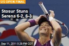 Stosur Beats Serena Williams in US Open Final
