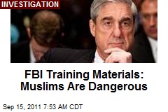 FBI Training Manuals: Muslims Are Dangerous
