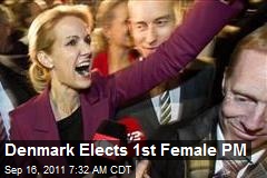 Denmark Elects 1st Female PM
