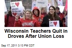 Wisconsin Teachers Retire in Droves After Collective Bargaining Loss