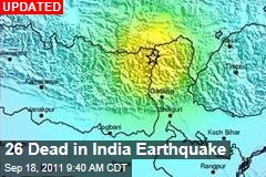 India Earthquake: 6.8 Shaker Hits Sikkim, Near Nepal Border
