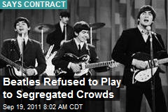 Beatles Refused to Play to Segregated Crowds