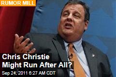 Chris Christie May Join 2012 Presidential Race: NewsMax