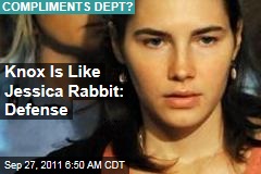 Amanda Knox Is Like Jessica Rabbit: Defense Lawyer