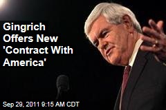 Newt Gingrich Releases New Contract With America