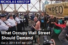 What Occupy Wall Street Should Demand