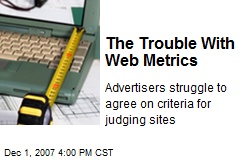 The Trouble With Web Metrics