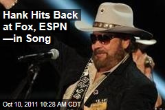 Hank Williams Jr. Hits Back at Fox & Friends, ESPN in "I'll Keep My..." Song