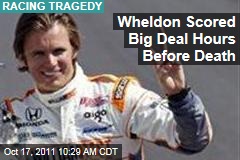 Dan Wheldon Scored Major Andretti Deal Hours Before Death