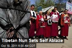 Tibetan Nun Sets Self Ablaze