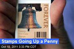 Stamps Going Up a Penny
