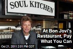 Pay What You Can at Jon Bon Jovi's 'Soul Kitchen'