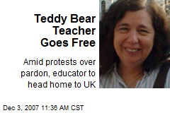 Teddy Bear Teacher Goes Free