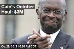 Election 2012: Herman Cain Raised $3M in October, Says Mark Block