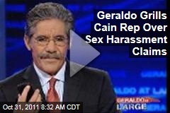 VIDEO: Geraldo Rivera Grills Herman Cain Spokesperson Over Sexual Harassment Claims