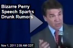 Rick Perry New Hampshire Speech Sparks Drunk Rumors