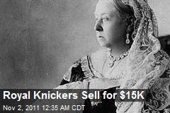 Royal Knickers Sold for $15K