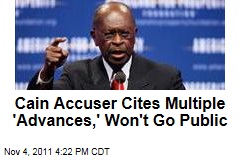 Herman Cain Accuser Won't Go Public, but Stands By Her Accusations