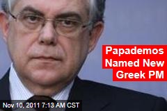 Lucas Papademos Named New Greek Prime Minister