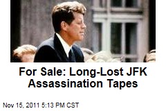John F. Kennedy Assassination Tapes from Air Force On Sale for $500,000