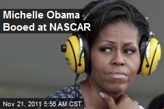 Michelle Obama Booed at NASCAR