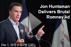 Jon Huntsman Delivers Brutal Romney Ad