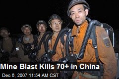 Mine Blast Kills 70+ in China
