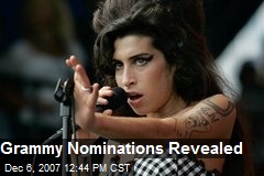 Grammy Nominations Revealed