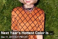 Hottest Color of 2012 Is Orange, From Dishware to Dresses