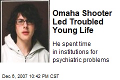 Omaha Shooter Led Troubled Young Life