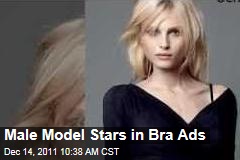 Androgynous Male Model Andrej Pejic Stars in Push-Up Bra Ads