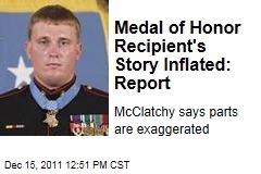 McClatchy Investigation Says Medal of Honor Recipient Dakota Meyer Exaggerated Parts of His Story