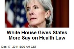 White House Gives States More Say on Health Law