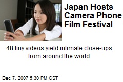 Japan Hosts Camera Phone Film Festival